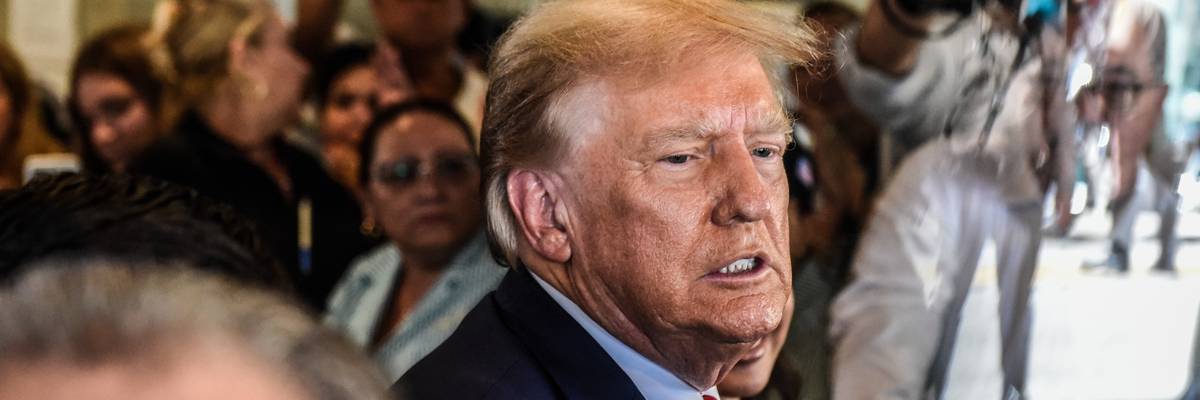 Donald Trump visits Versailles restaurant