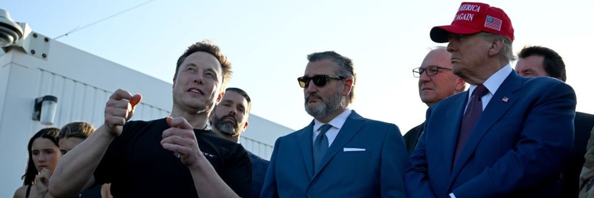 Donald Trump Watches SpaceX Launch Its Sixth Test Flight Of Starship Spacecraft