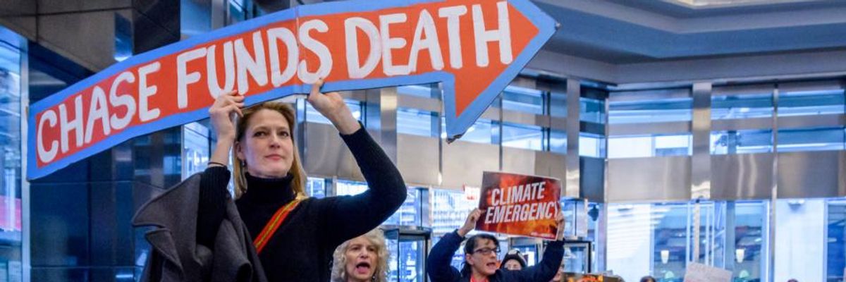 Majority of Voters Want Government to Rein In Wall Street's Climate Destruction: Poll