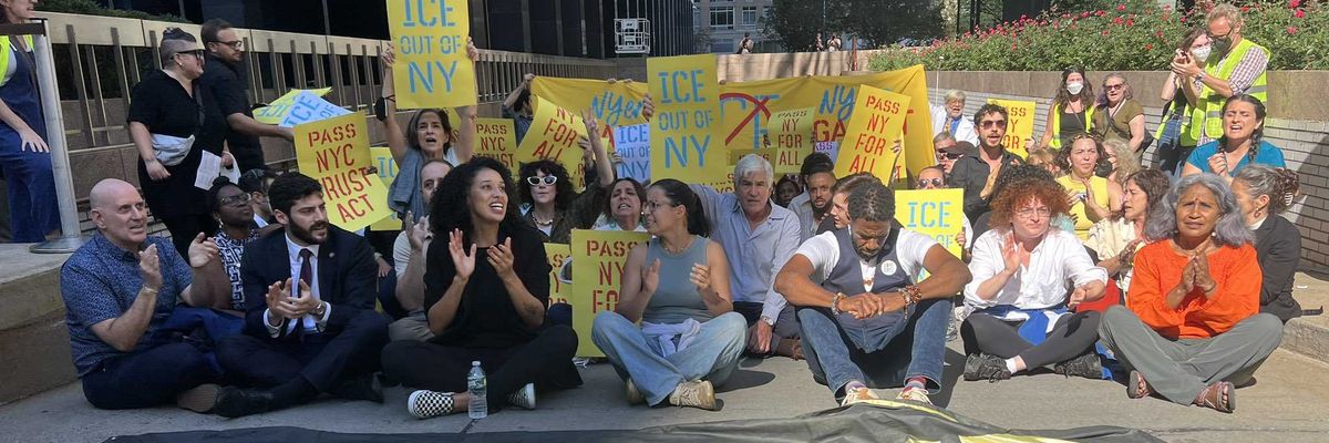 Over 70 Arrested, Including City Officials, During Protests Against ICE Detention in NYC