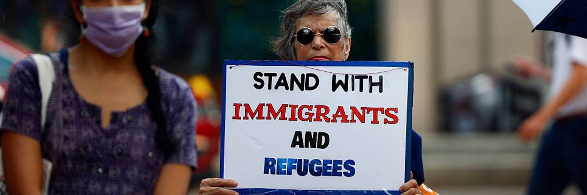 Dozens rally in Boston in support of immigrant TPS holders as Trump administration moves toward removing legal status