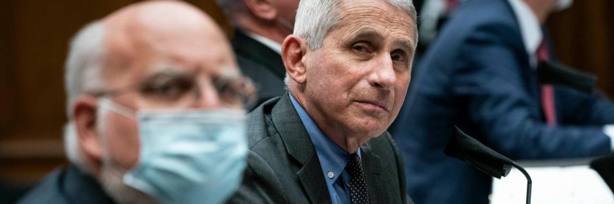 Trump Doubles Down on Claim He Ordered Slowdown in Covid-19 Tests Just as Fauci Testifies: "It's the Opposite. We're Gonna Be Doing More"