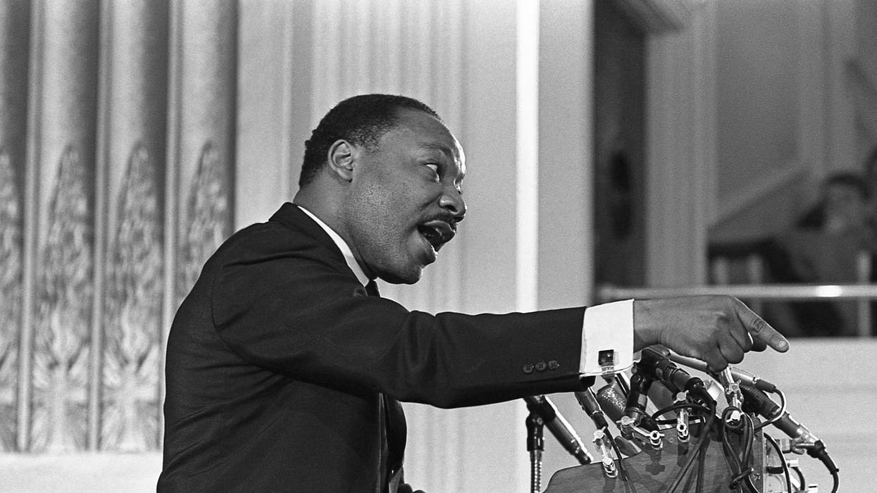 Dr. King Speaks At New York Avenue Presbyterian Church