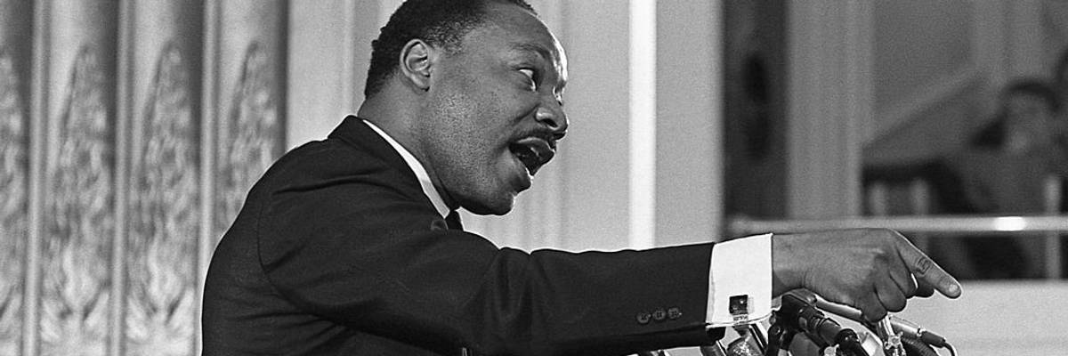 Dr. King Speaks At New York Avenue Presbyterian Church