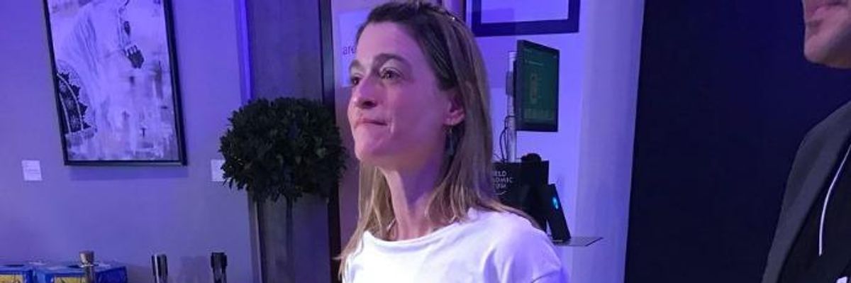 Standing With Haiti, Head of Prominent NGO Walks Out of Trump's Davos Speech