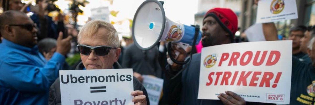 Uber-Postmates Lawsuit Targeting New California Labor Law Decried as 'Greedy Scheme' Against Workers