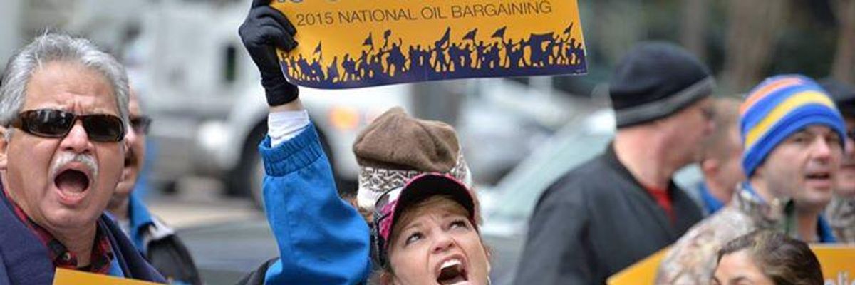 Striking Oil Workers Emerge Victorious Thanks in Part to Green Group Solidarity