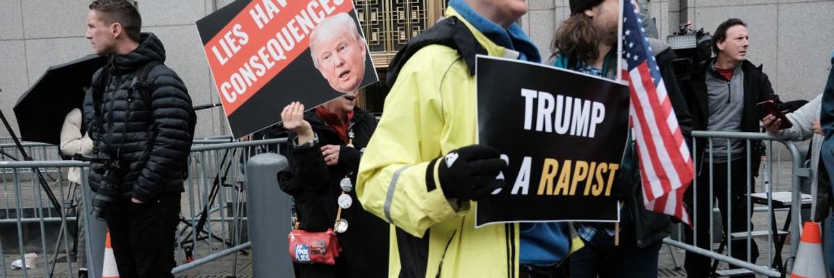 E. Jean Carroll's Rape Allegation Trial Against Donald Trump Continues In New York City