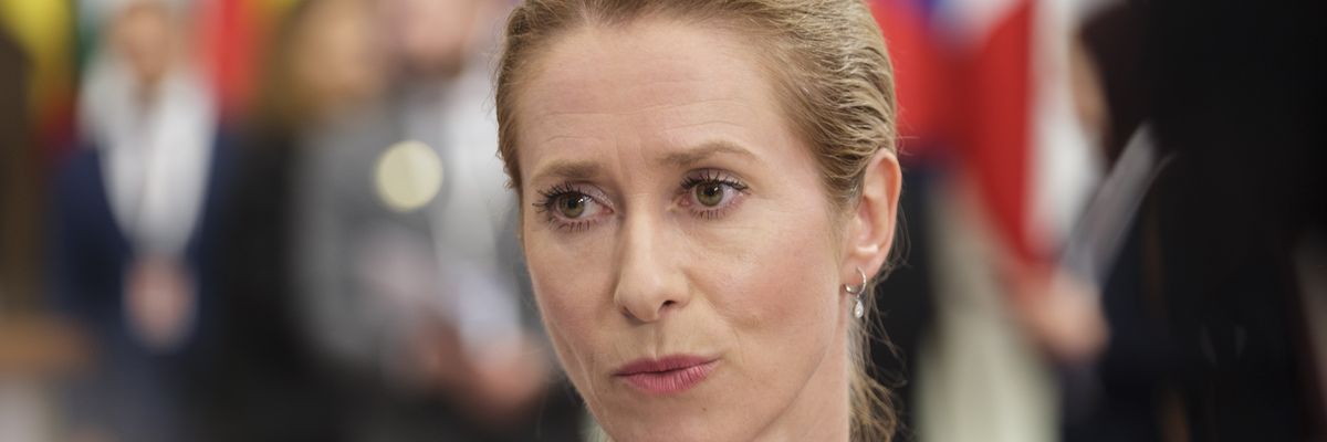 E.U. Commission vice and president High Representative for Foreign Affairs and Security Policy Kaja Kallas