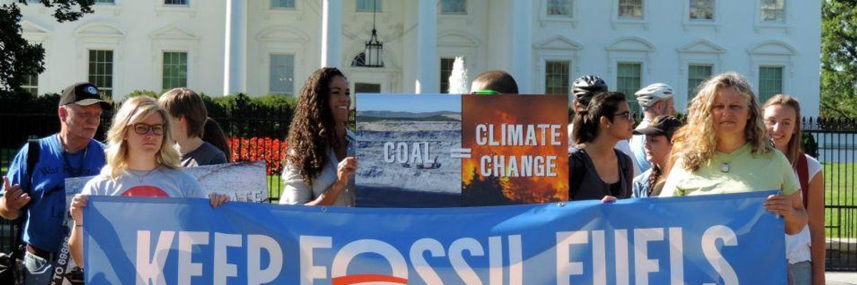 'Unburnable': Climate Groups Call on Obama to Halt Fossil Fuel Leasing