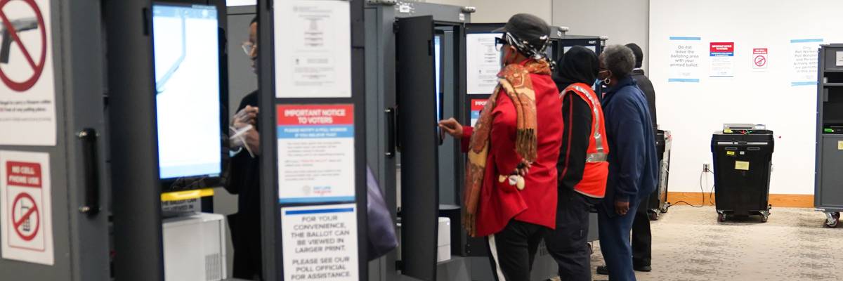 Early In-Person Voting Begins In Georgia