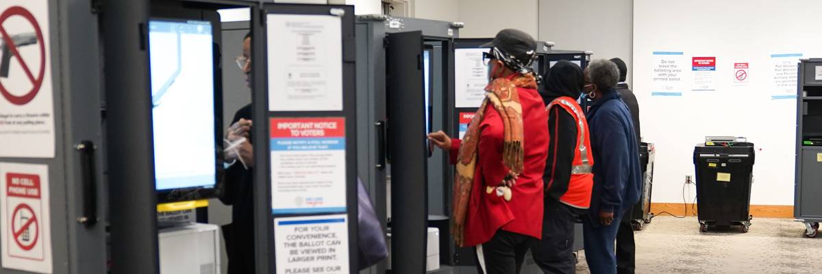 Early In-Person Voting Begins In Georgia