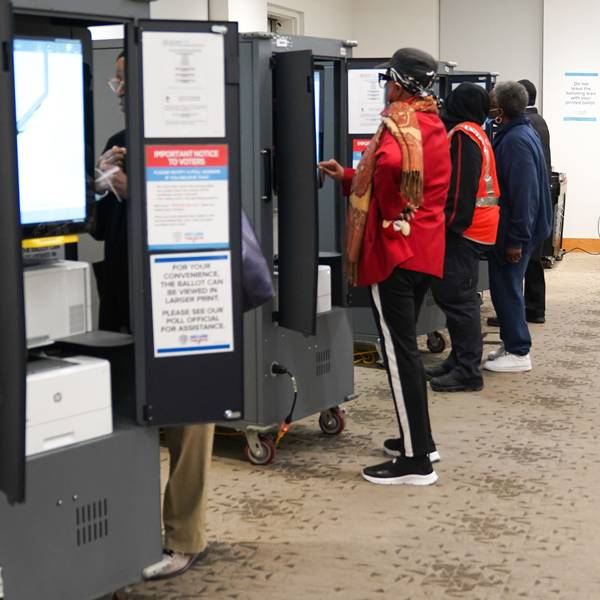 Early In-Person Voting Begins In Georgia