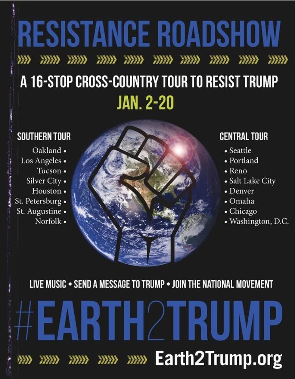 #Earth2Trump image from the Center for Biological Diversity