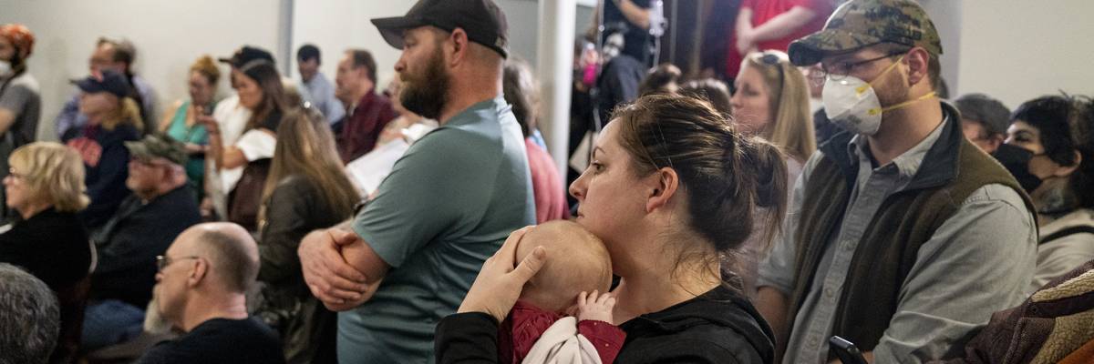 East Palestine residents