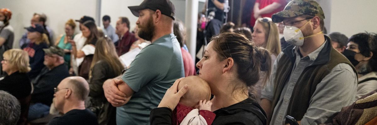 East Palestine residents