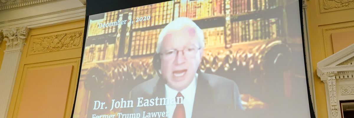 Eastman at Jan. 6 hearing