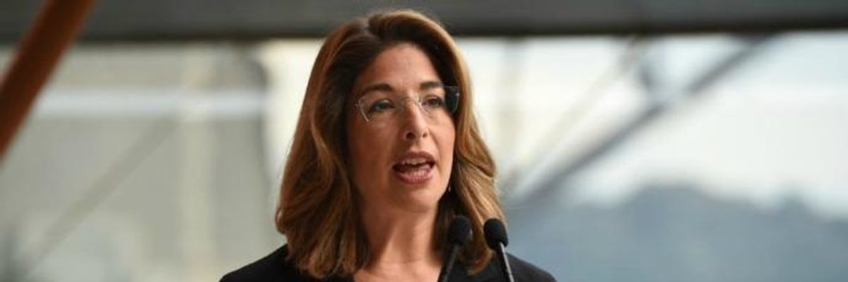 Naomi Klein Delivers Sydney Peace Prize Lecture Against Backdrop of Trump Win