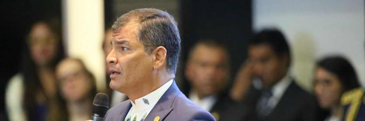 Ecuador's Correa: It's Neoliberalism, Not Socialism That Has Failed