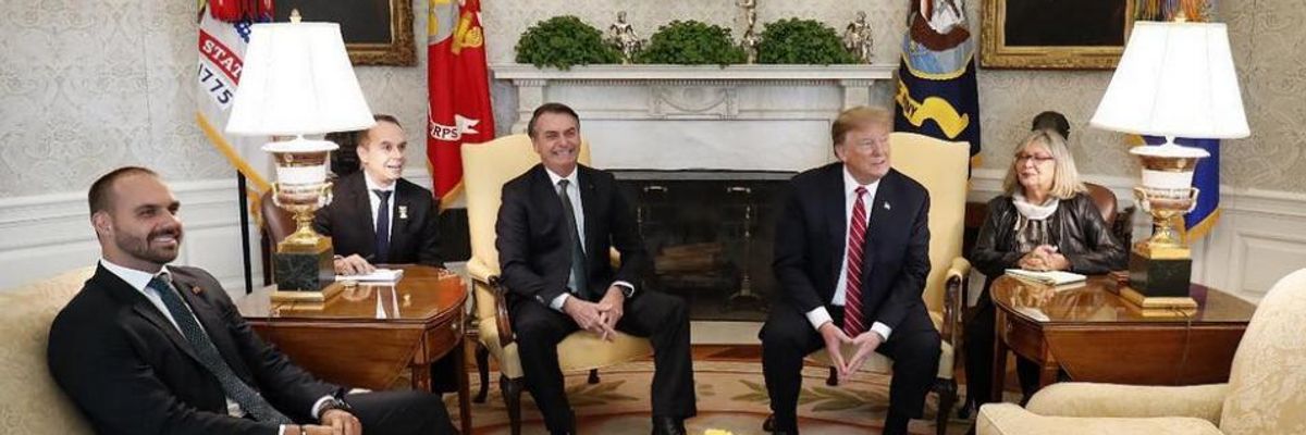 'Embarrassing Nepotism': Brazilian President Jair Bolsonaro Appoints Son as Ambassador to US