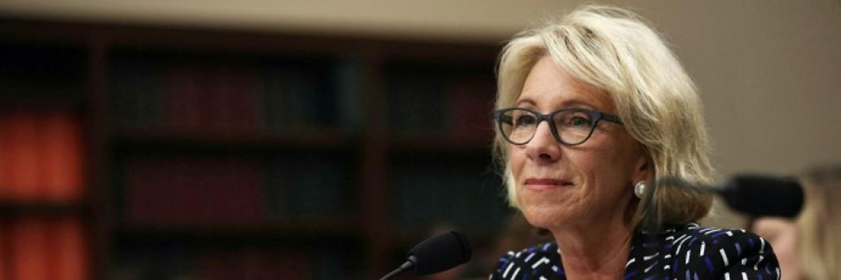 DeVos Threatens to Cut Funding for Middle Eastern Studies Programs for 'Portraying Islam Too Positively'