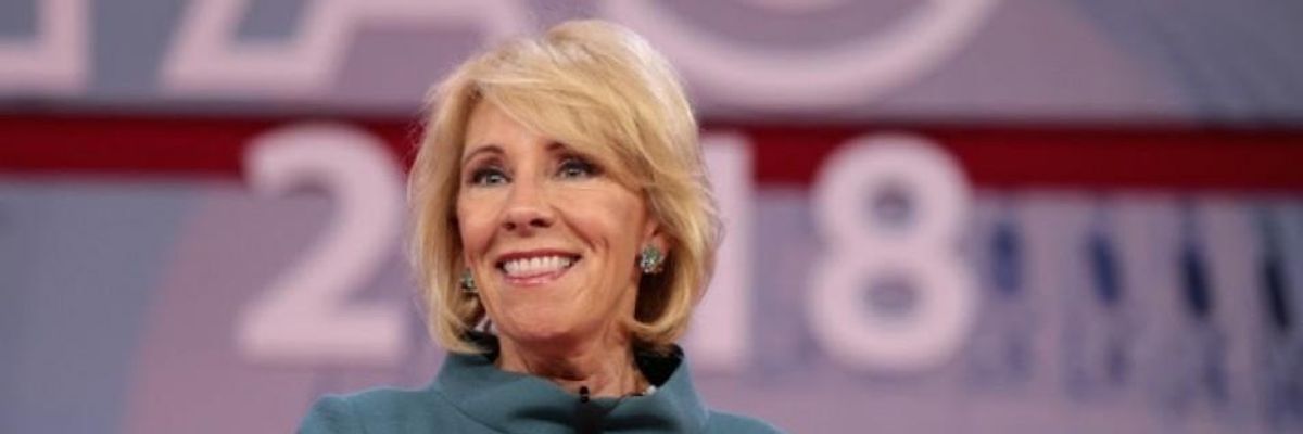 Betsy DeVos, Redux