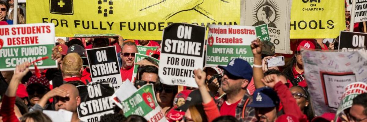 'Historic Day for American Unions': Los Angeles Teachers Strike Earns Victory for Labor, Public Education