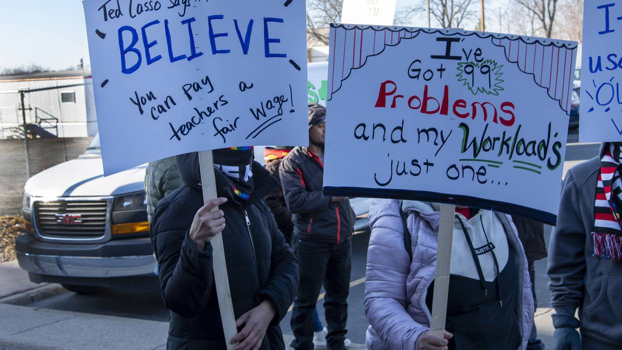 Educators rally for fair pay