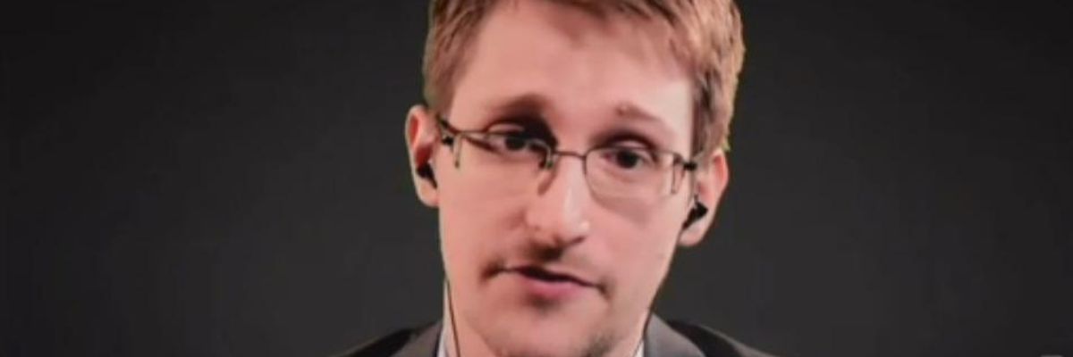 Snowden: Citizens Have 'Civic Obligation to Push Back' Against Abuses