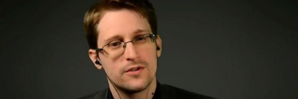 Snowden: 'Journalists Are a Threatened Class' in Era of Mass Surveillance