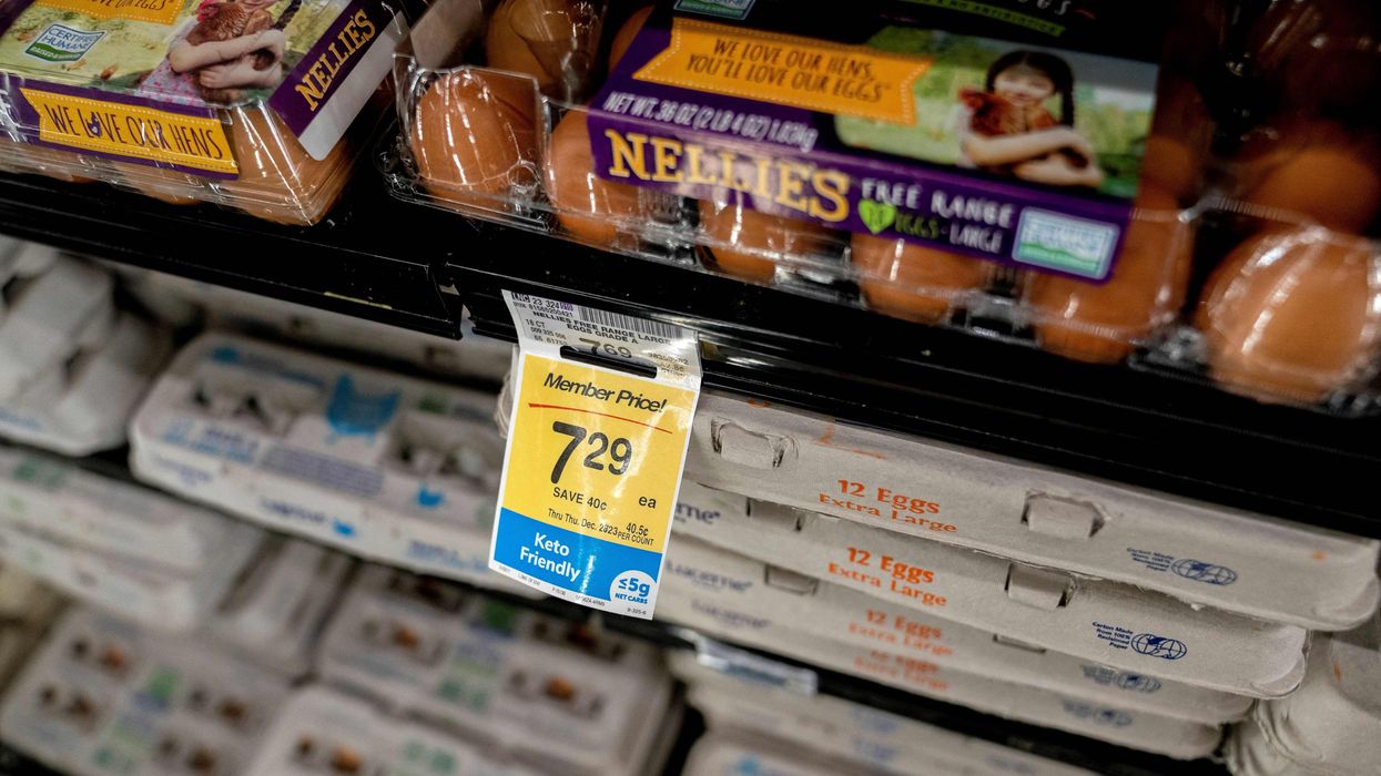 Egg prices.