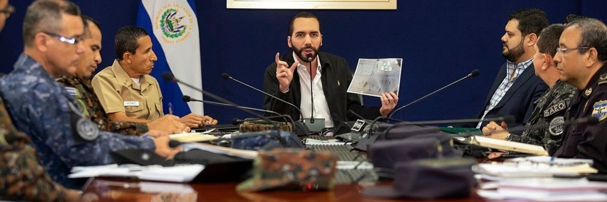El Salvador President Nayib Bukele