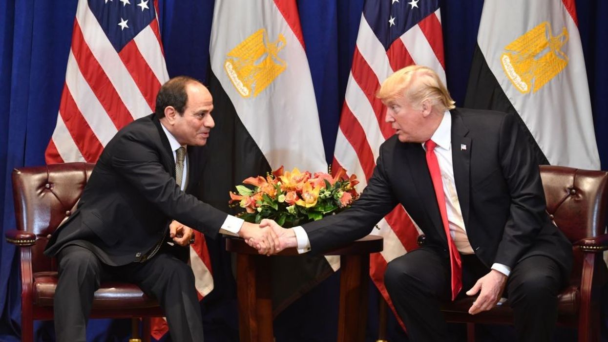 el-Sisi and Trump