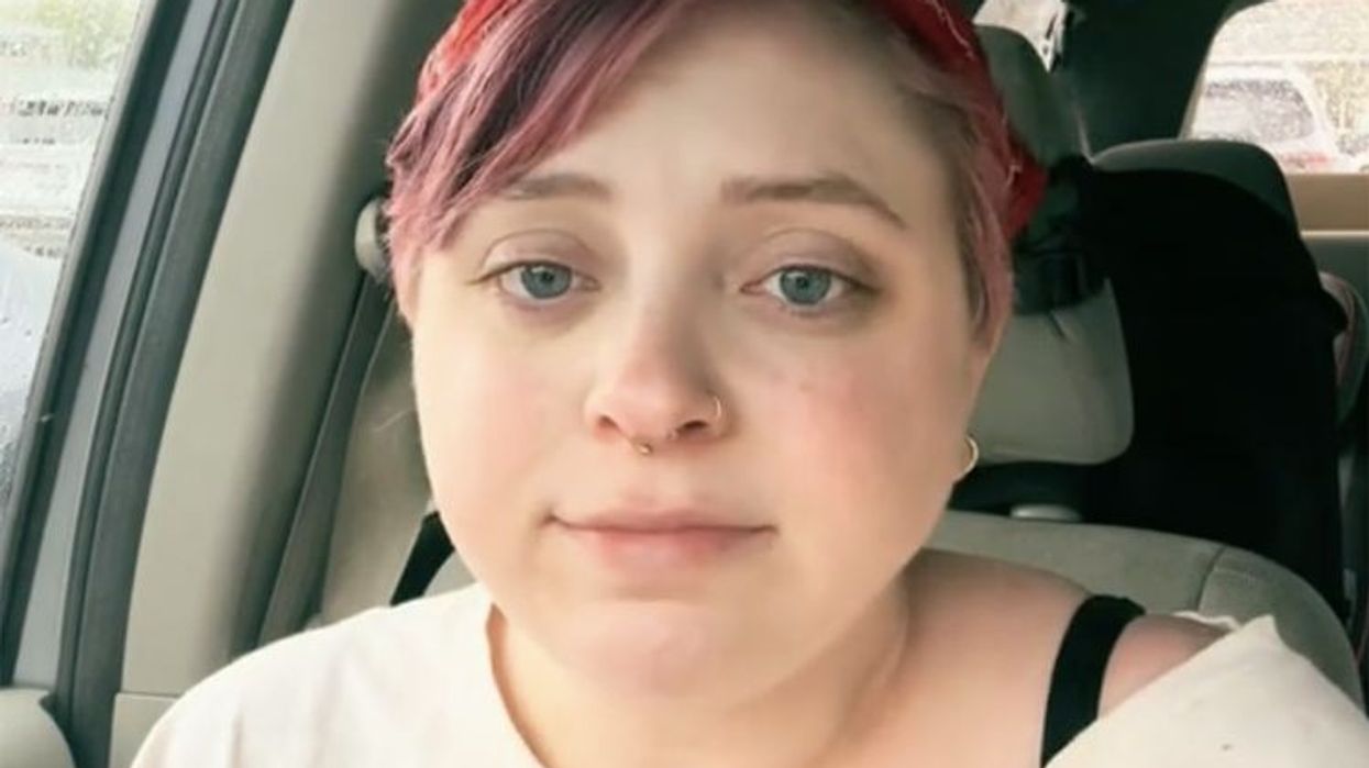 Elisabeth Weber is seen in a TikTok video