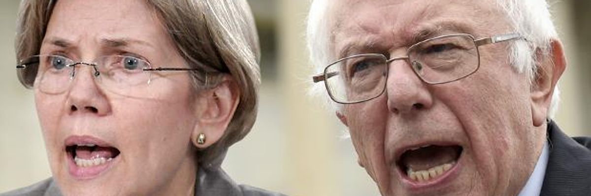 The 1 Percent's "Centrist" Propaganda War: Why Bernie Sanders & Elizabeth Warren Are So Threatening to the Establishment