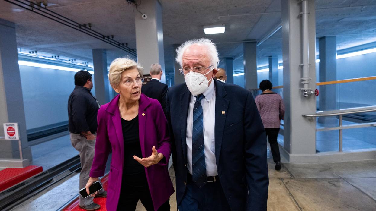Elizabeth Warren Bernie Sanders
