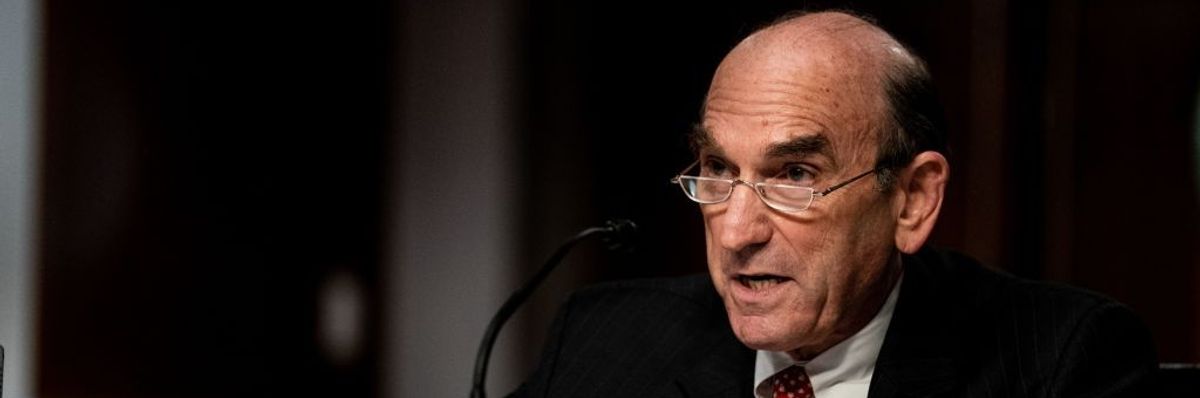 Elliott Abrams.