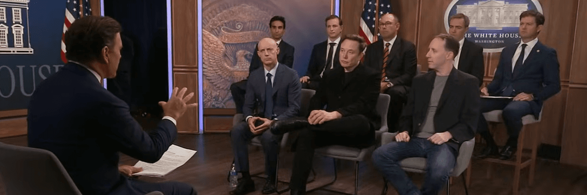 Elon Musk and DOGE staffers appear together on Fox News