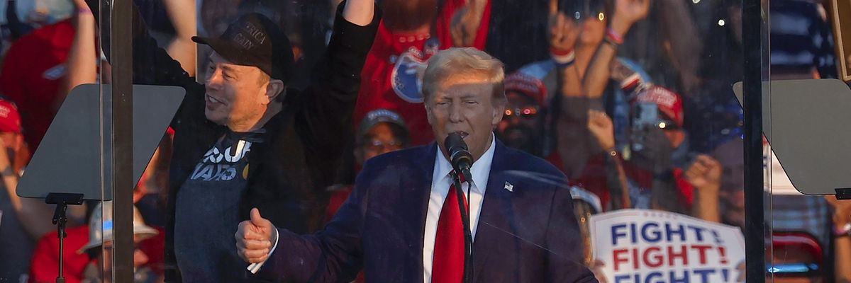 Elon Musk and Donald Trump