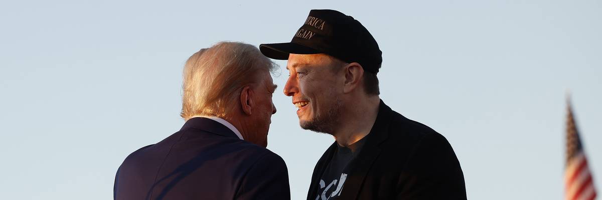 Elon Musk and Donald Trump