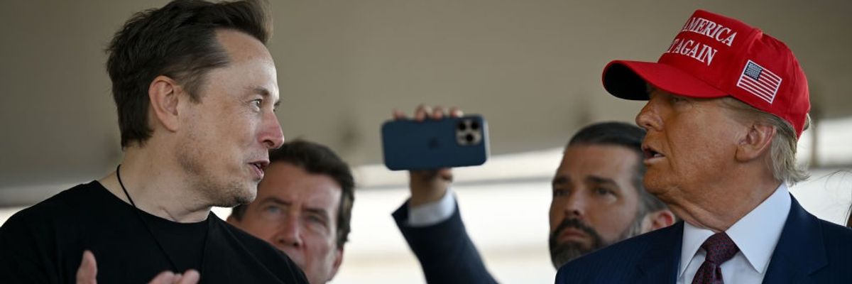 Elon Musk and Donald Trump