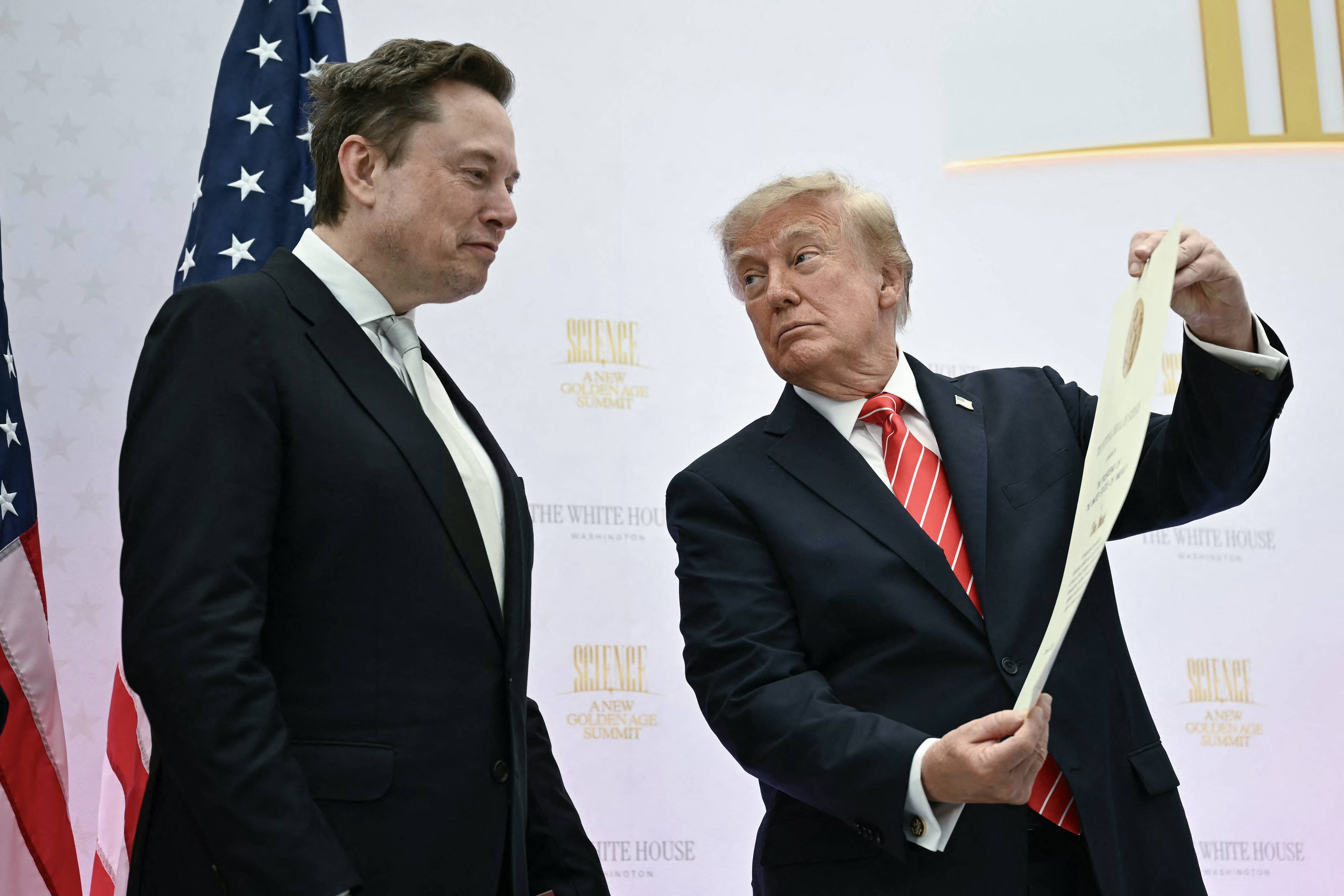 Elon Musk and Trump