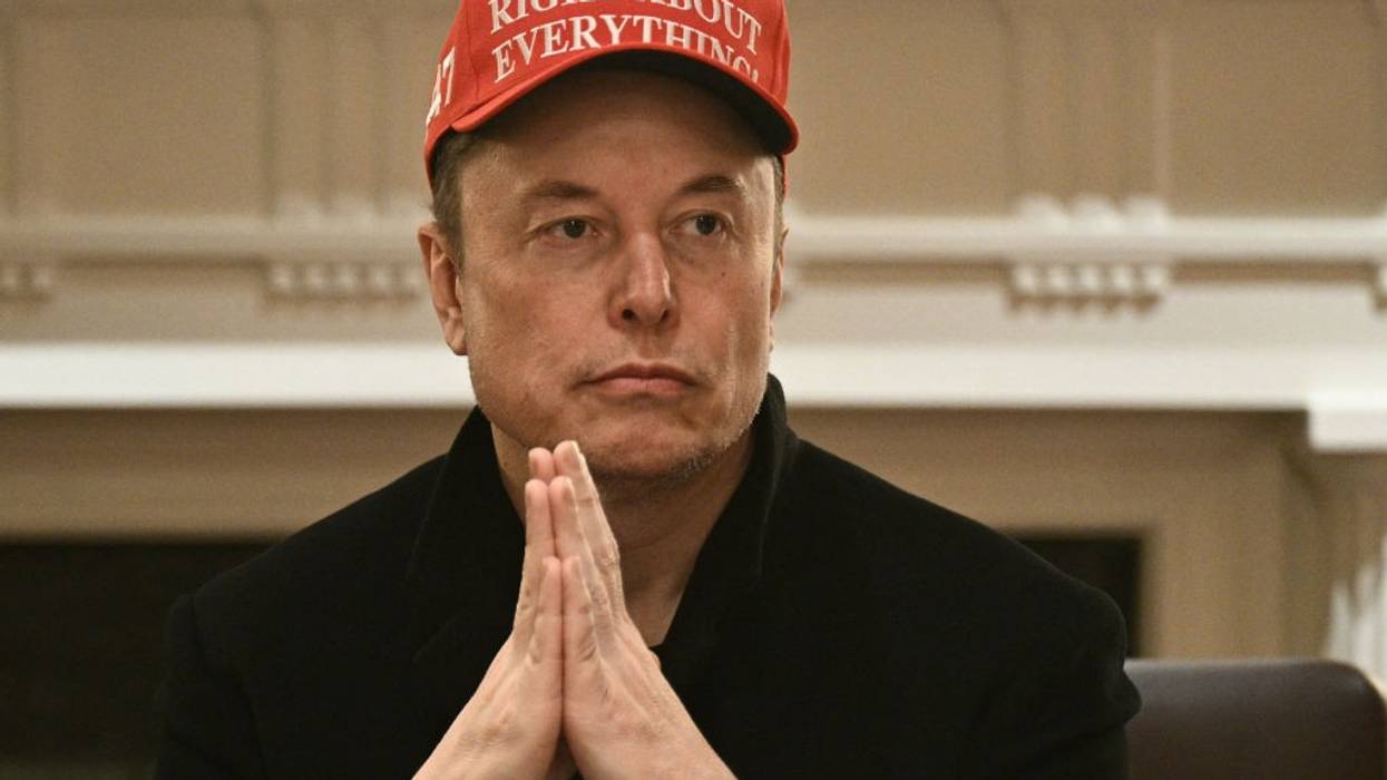 Elon Musk attends U.S. President Donald Trump's Cabinet meeting