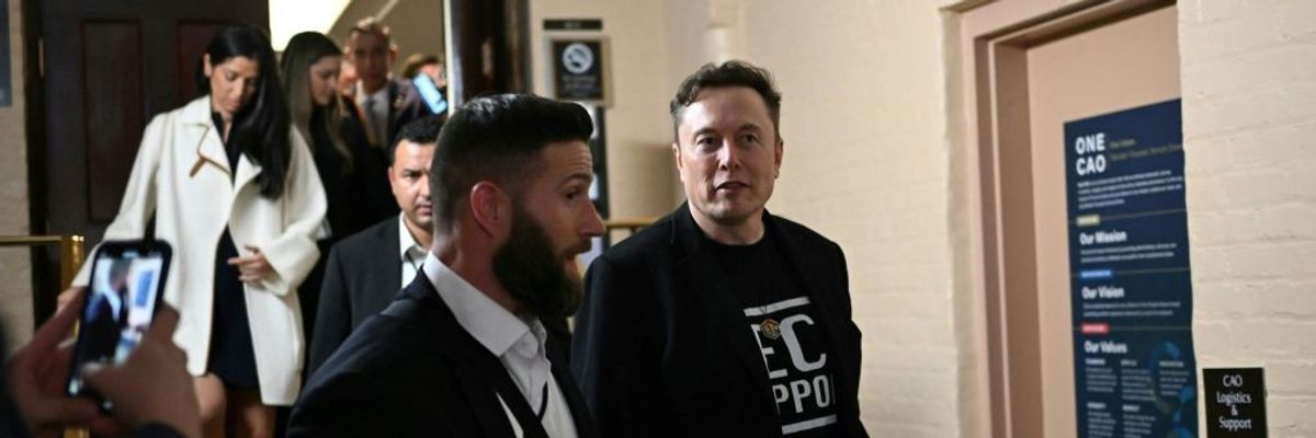 Elon Musk meets with Republicans in Congress