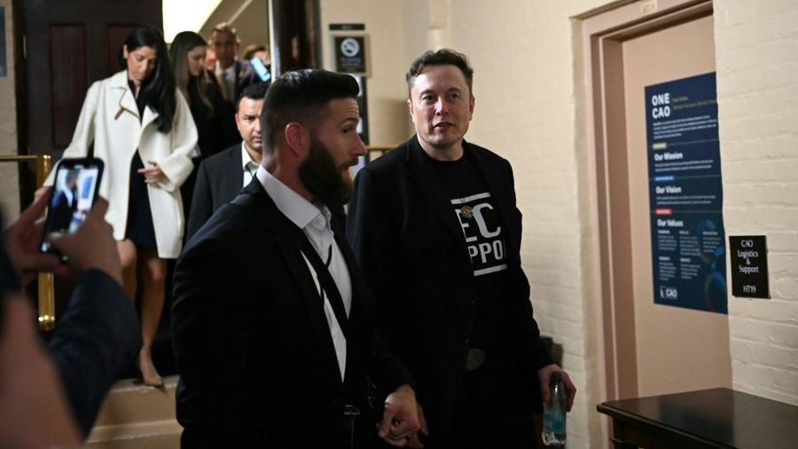 Elon Musk meets with Republicans in Congress