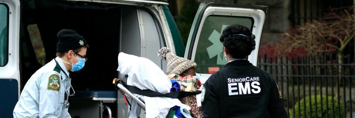 Blood on His Hands: The Nursing Home Covid-19 Crisis is Donald Trump's Fault