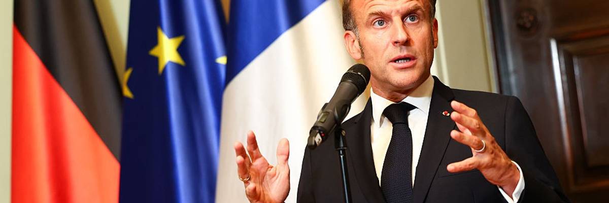 Emmanuel Macron.