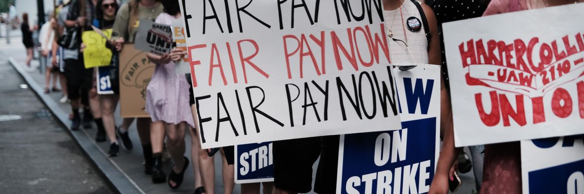 Employees of HarperCollins Publishers