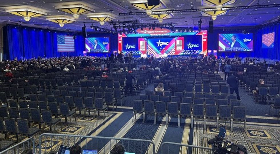 Empty seats at CPAC