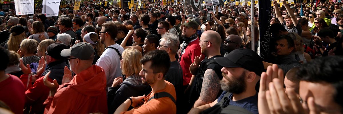 'Enough is Enough' protest in London